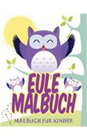 Eule Malbuch