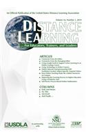 Distance Learning Vol 16 Issue 1