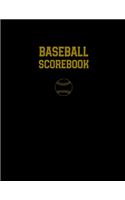 Baseball Scorebook: Record Game Sheet, Games Score Book Sheets Notebook