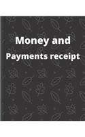 Money and Payments receipt, recepet booklet