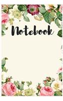 Beautiful Composition Notebook Modern Florals - College Ruled