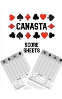 Canasta Score Sheets