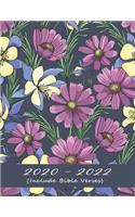 Christian 3-Year Monthly Planner 2020-2022: Organizer & Scheduler with NIV Bible Verses and Year at a Glance Calendars