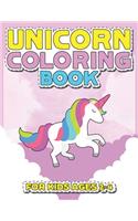 Unicorn Coloring Book for Kids Ages 2-4