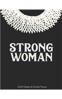 Strong Woman 2020 Weekly & Monthly Planner