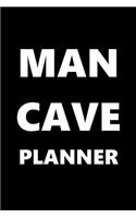 2020 Daily Planner For Men Man Cave Planner White Font Black Design 388 Pages: 2020 Planners Calendars Organizers Datebooks Appointment Books Agendas