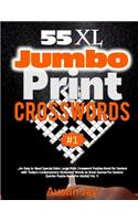 55 XL Jumbo Print CROSSWORDS