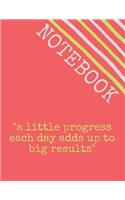 A Little Progress Each Day Adds Up to Big Results