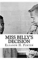 Miss Billy's Decision