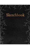 Sketchbook: Personalized Artist Sketchbook, Notebook: Blank Paper for Drawing, Creative Doodling or Sketching