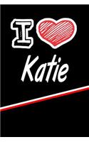 I Love Katie: Weekly Action Planner Feature 120 Pages 6x9