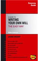 Writing Your Own Will