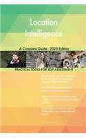 Location Intelligence A Complete Guide - 2020 Edition