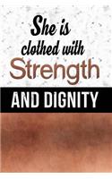 She Is Clothed with Strength and Dignity