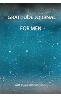 Gratitude Journal For Men With Inspirational Quotes