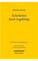 Sicherheiten durch Angehorige