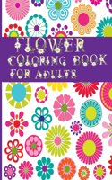 Flower Coloring Book for Adults
