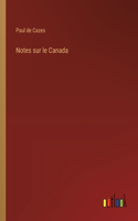 Notes sur le Canada