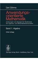 Anwendungsorientierte Mathematik: Vorlesungen Und Bungen Fur Studierende Der Ingenieur- Und Wirtschaftswissenschaften (3., Neubearb. Aufl.)