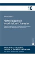 Rechnungslegung in wirtschaftlichen Krisenzeiten