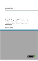 Socially Responsible Investment