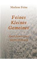 Feines Kleines Gemeines