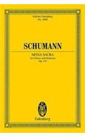 Missa Sacra for Four-Part Choir and Orchestra: Eulenburg Study Score