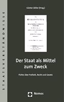 Der Staat ALS Mittel Zum Zweck