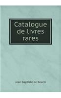 Catalogue de livres rares