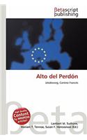 Alto del Perd N: (German)