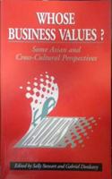 Whose Business Values? - Some Asian and Cross-Cultural Perspectives