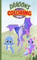 Dragons Coloring Book For Kids