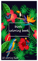 Birds coloring book: Birds Coloring Book: For Kids Ages 4-8 (US Edition) (Silly Bear Coloring Books)