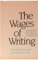 Wages of Writing