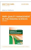 Quality Management in the Imaging Sciences - Elsevier eBook on Vitalsource (Retail Access Card)
