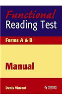 Functional Reading Tests Speciment Set