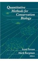 Quantitative Methods for Conservation Biology