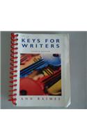 Keys for Writers Fourth Edition, Custom Publication