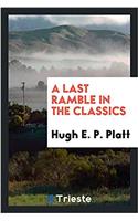 Last Ramble in the Classics