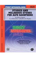 Studies and Melodious Etudes for Alto Saxophone, Level Two