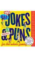294 Bad Jokes & 71 Punderful Puns Page-A-Day Calendar 2017
