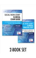 Social Work Aswb Clinical Exam Guide and Practice Test Set