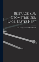 Beiträge zur Geometrie der Lage, Erstes Heft