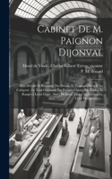 Cabinet de M. Paignon Dijonval