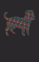 Morkie Notebook 'Word Cloud' - Gift for Morkie Lovers - Morkie Journal