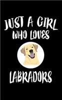 Just A Girl Who Loves Labradors