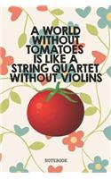 A World Without Tomatoes is Like a String Quartet Without Violins