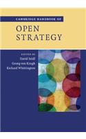 Cambridge Handbook of Open Strategy