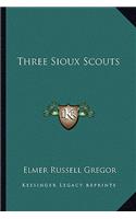 Three Sioux Scouts