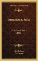 Emendationum, Book 5